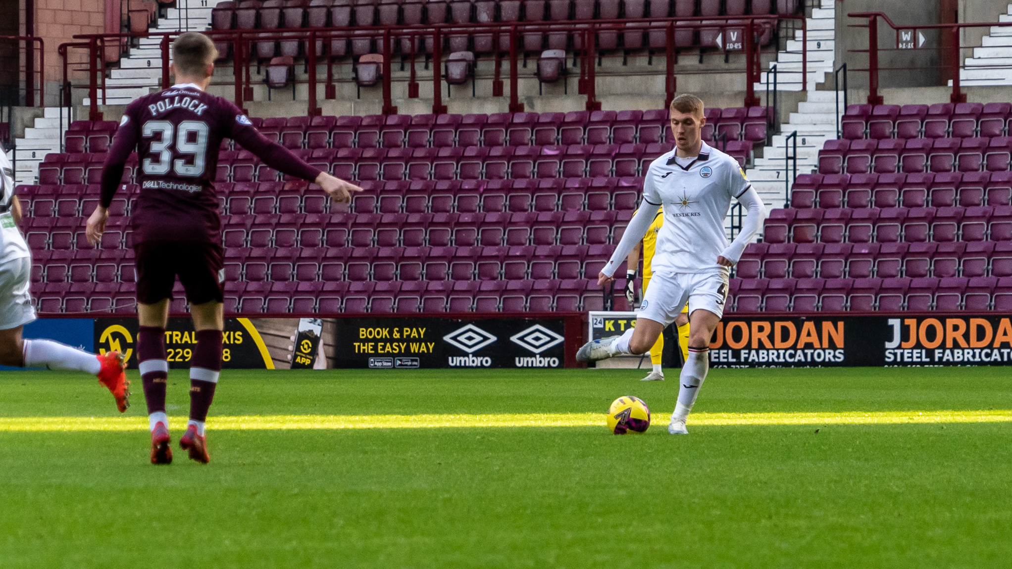 Report Heart of Midlothian 1 Swansea City 2 Swansea